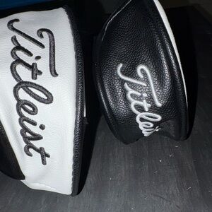 Titleist Black and White Headcovers